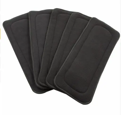 LilBit Baby дизайн с принтом многоразовый тканевый подгузник - Цвет: 1 Pc charcoal