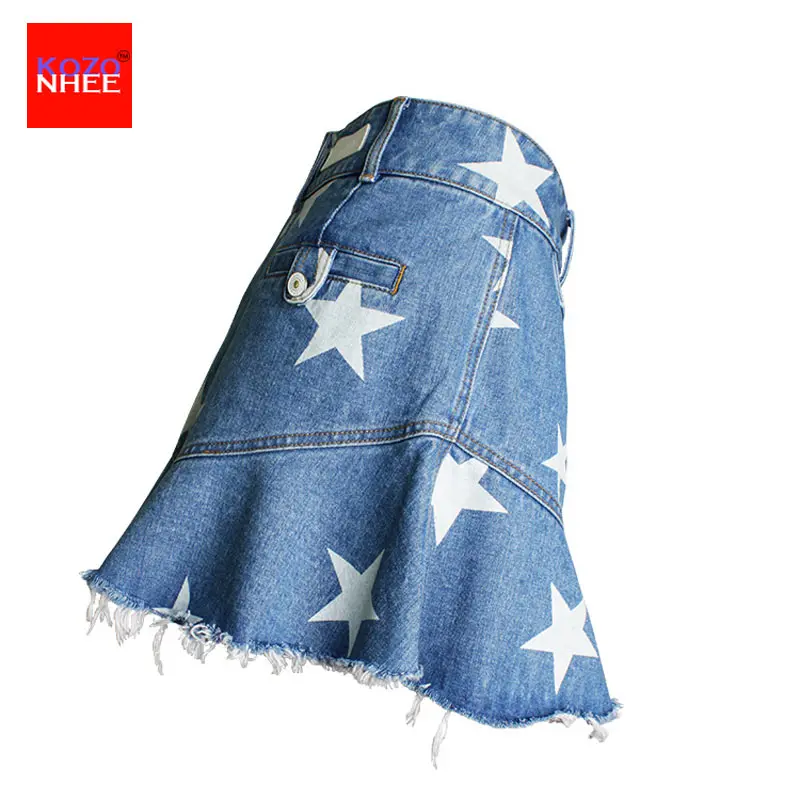 Шорты женские джинсовые с высокой талией свободные штаны-султанки из денима