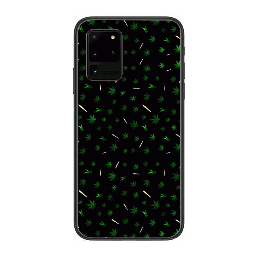 

Trendy personality Phone cover hull For SamSung Galaxy S 6 7 8 9 10 20 Plus Edge E 5G Lite Ultra black soft bumper