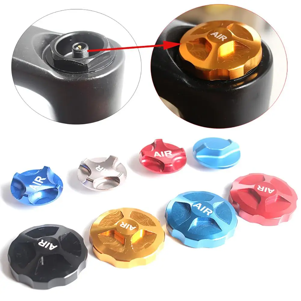 

Aluminum Alloy MTB Mountain Bicycle Road Bike Front Fork Gas Cover Anti Corrosion Anti-rust Cycling Protector Cap Bicycle Parts