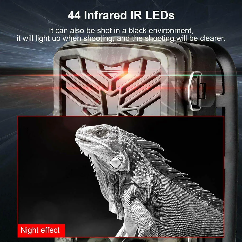 Фотоловушка для дикой природы водонепроницаемая 20 МП 1080P | Электроника