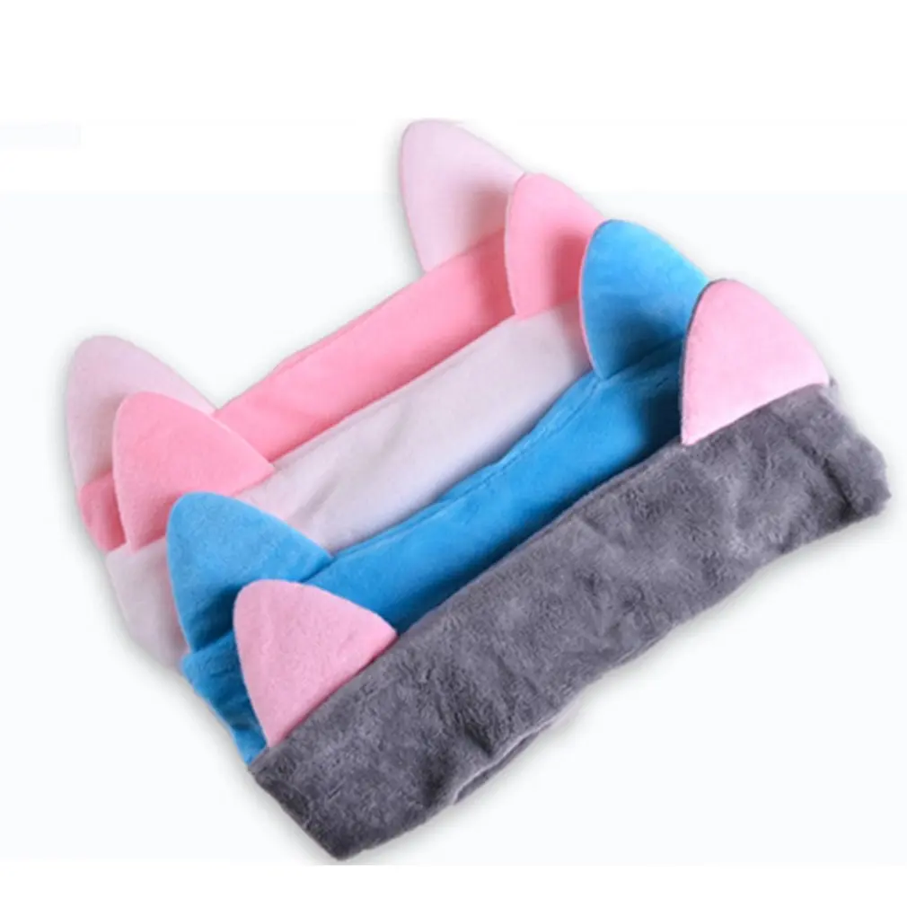 1 шт. разноцветная Милая повязка для волос с кошачьими ушками аксессуары