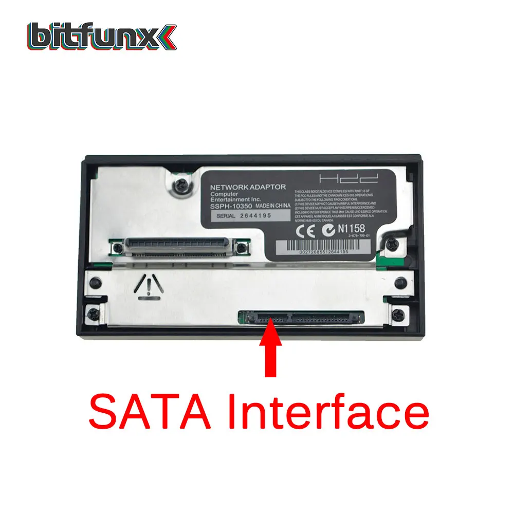 SATA BitFunx Gamestar сетевой адаптер IDE/SATA интерфейс HDD жесткий диск HDD сетевой адаптер для sony playstation 2 PS2 - Цвет: SATA
