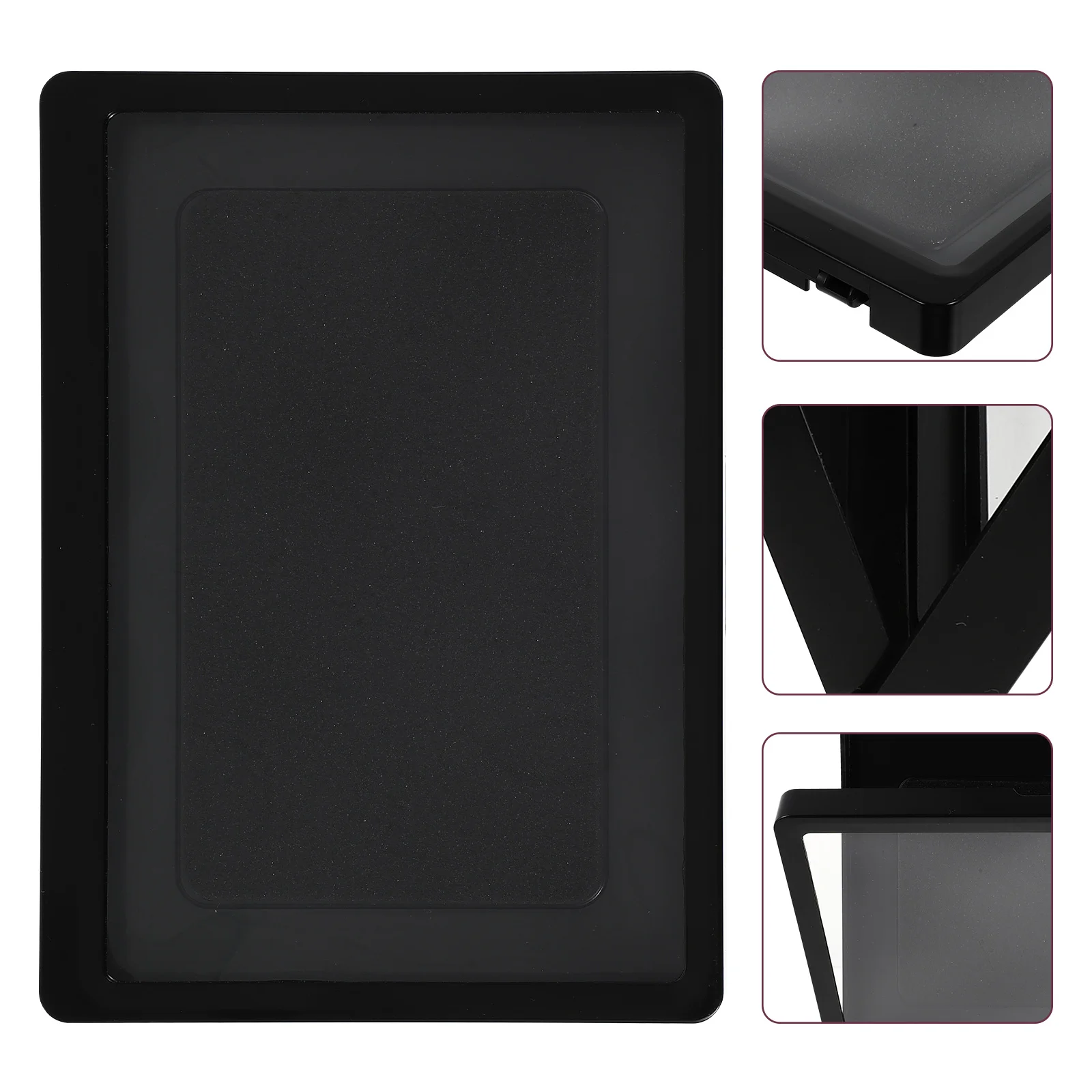 

1Pc Wall Tablet Stand Waterproof Bathroom Tablet Rack Rotatable Tablet Box