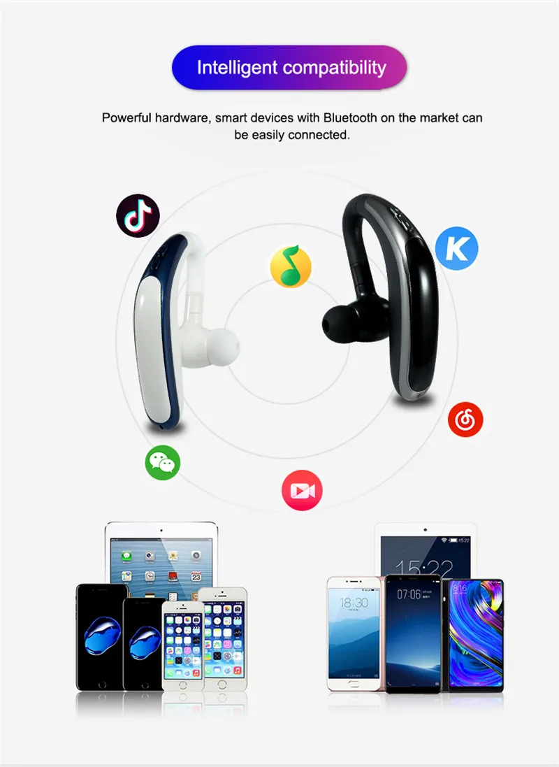 H500 Bluetooth наушники беспроводной крюк для наушников дизайн удобный мобильный телефон альтернативный наушник для телефона iPhone xiaomi samsung