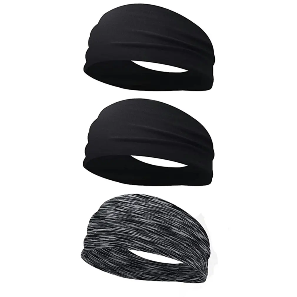 

2022 Elastic Yoga Sport Headband Running Hair Band Turban Outdoor Gym Sweatband Sport Fitness Bandage Fashion Women/Men