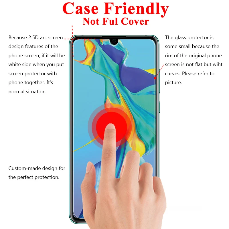 Protective glass for huawei p20 pro screen protector p30 lite tempered on huawey p 20 30 tremp armor sheet 20p 30p light saver | Мобильные