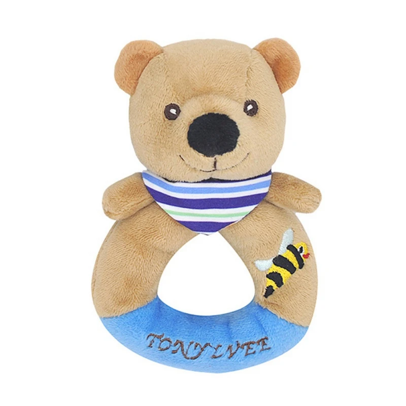 2019 новые детские станок подвесное кольцо мультфильм животных погремушки в