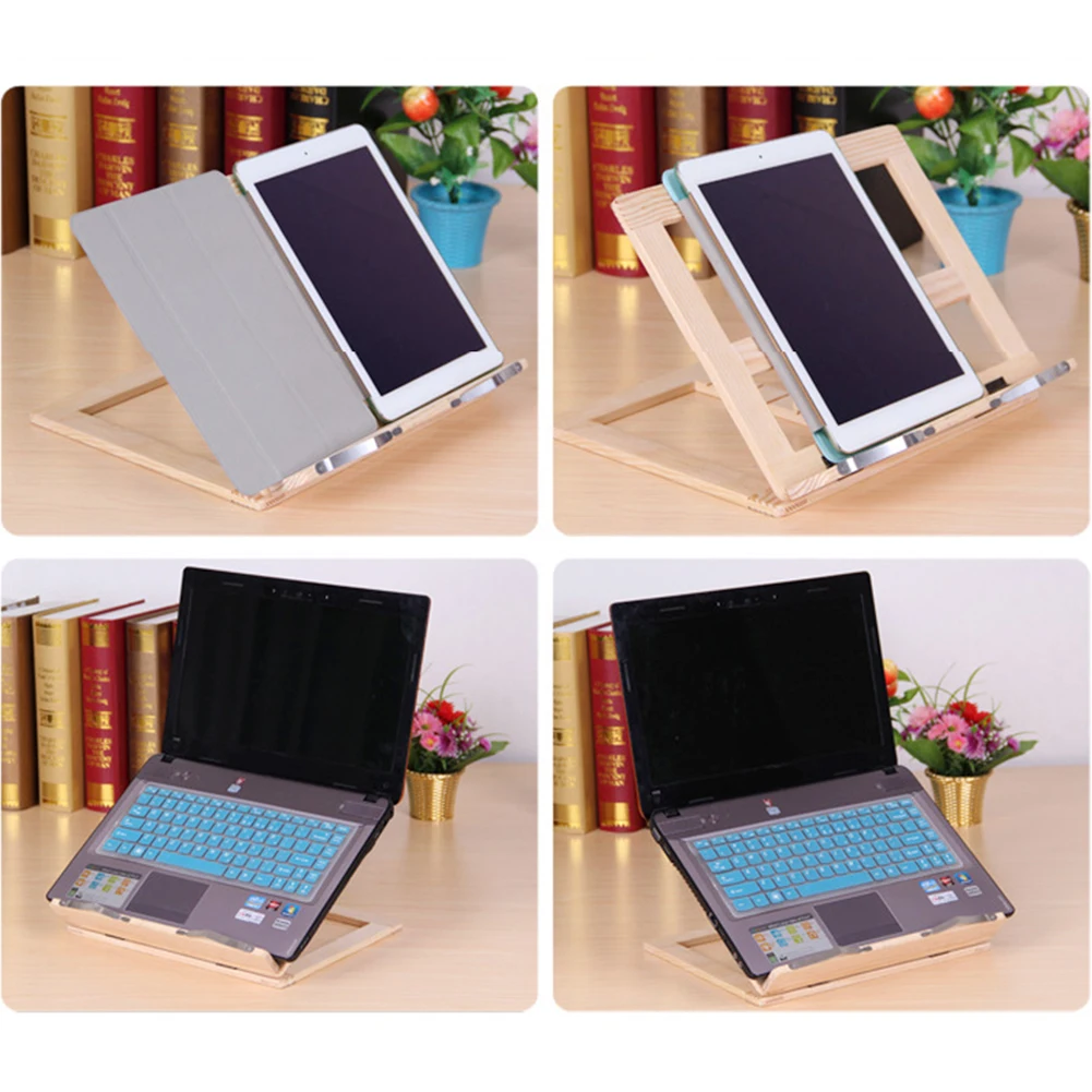 Книжная полка для студентов с регулируемым углом прочная Подставка планшета