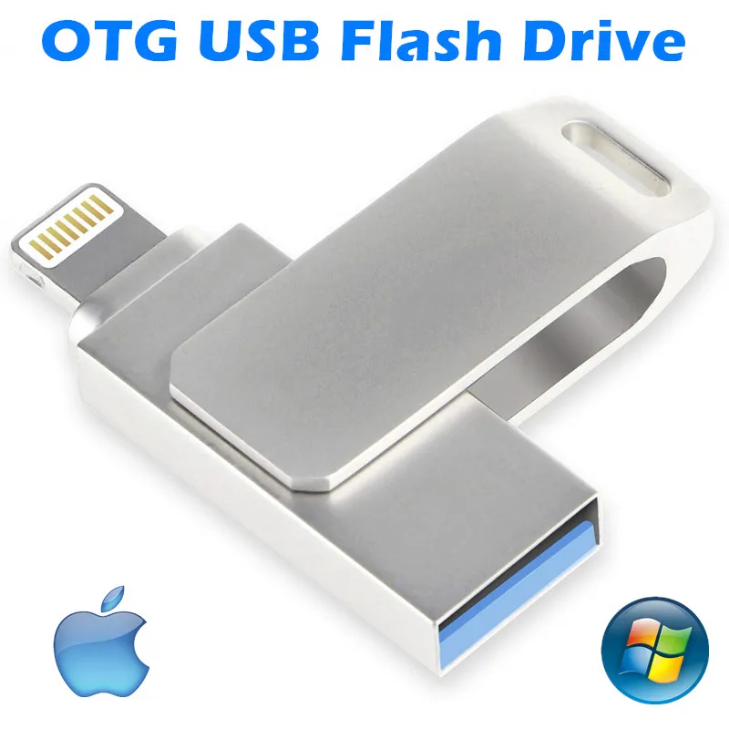 Usb флэш-накопитель для iPhone se 6/6s/6plus/7/7plus/8/X Usb/Otg/Lightning 2 в 1 iOS внешних устройств 32 ГБ 64 |