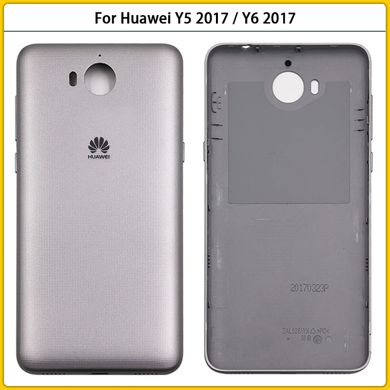 Новый чехол для задней крышки Y5 Y6 Huawei 2017 / Пластиковая Крышка батарейного отсека