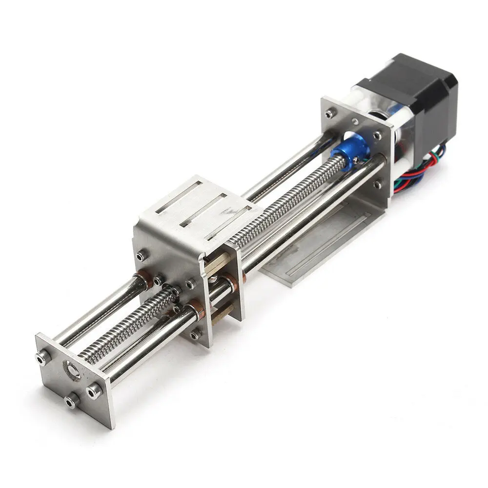 

Machifit 150 мм скользящий ход CNC Z Axis линейный движение линейный привод гравировальный станок с шаговым двигателем