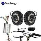 Мотор-концентратор с двойным приводом и контроллером, 11 Дюймов, 30-65 км, 48V500W800W1000W, электрический велосипед, скутер, колесный бесщеточный двигатель