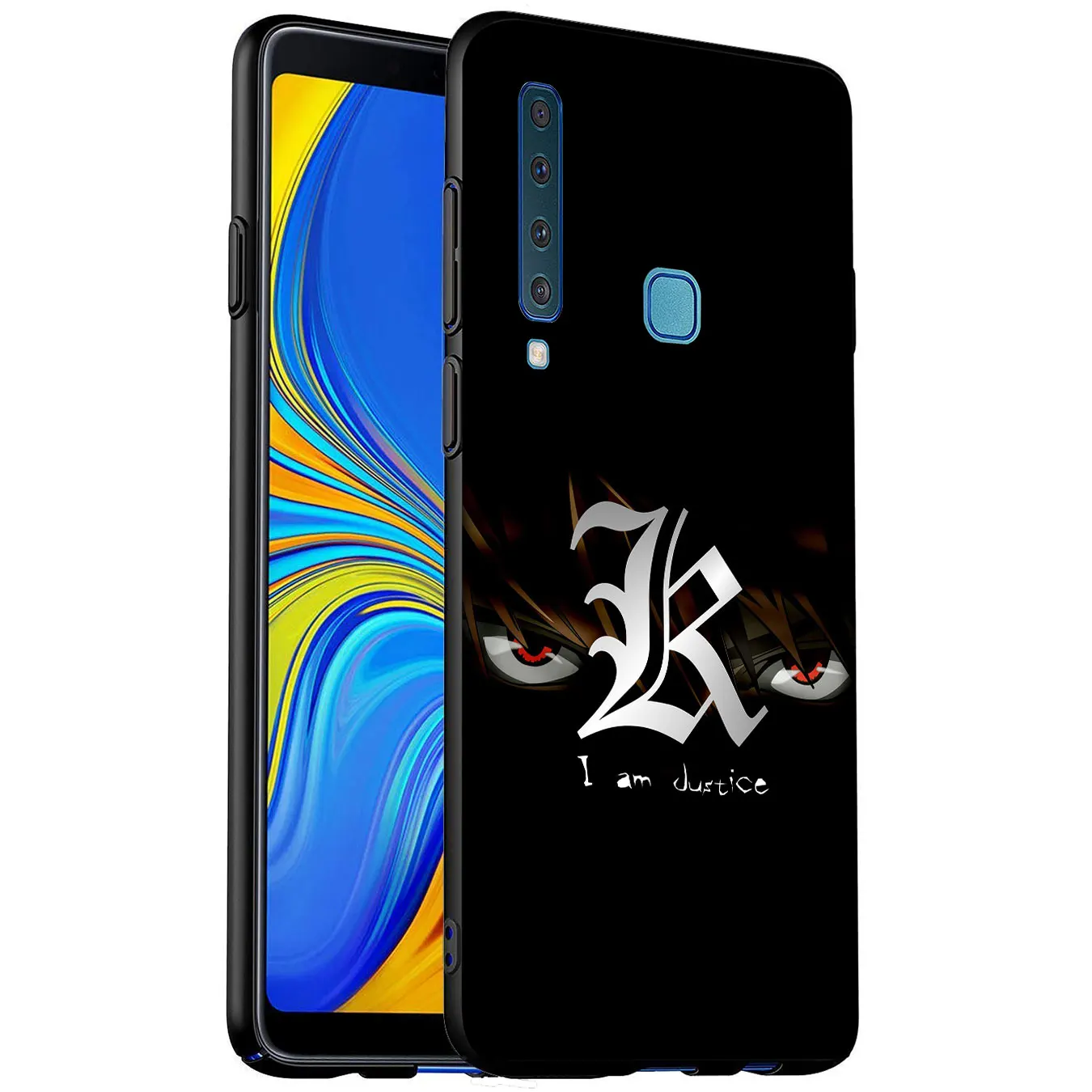 Death Note anime Soft Silicone Phone Case for Samsung Galaxy A6 A7 A8 A9 2018 A3 A5 2016 2017 9 8 10 Plus |