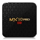 Новинка MX10 Pro 4 Гб RAM 64 Гб Wifi ТВ коробка Allwinner H6 6K ультра-прозрачный дисплей Android 9,0 ТВ коробка Четырехъядерный USB 3,0 телеприставка