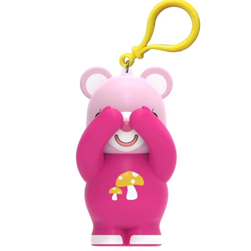 

Mini Bear Silicone Anti-Stress Gadget Miniature Novelty Toys Stress Relief Screaming Bear Realistic Toy Stretching Bear