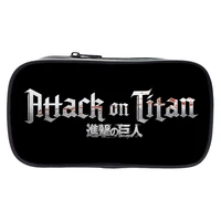 japanese anime attack on titan pencil case cosplay cartoon cosmetic bag student stationery pouch bags