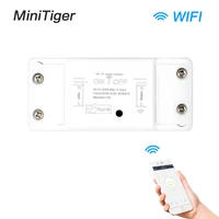 minitiger tuya wifi smart light switch universal breaker timer smart life app wireless remote control with alexa google home