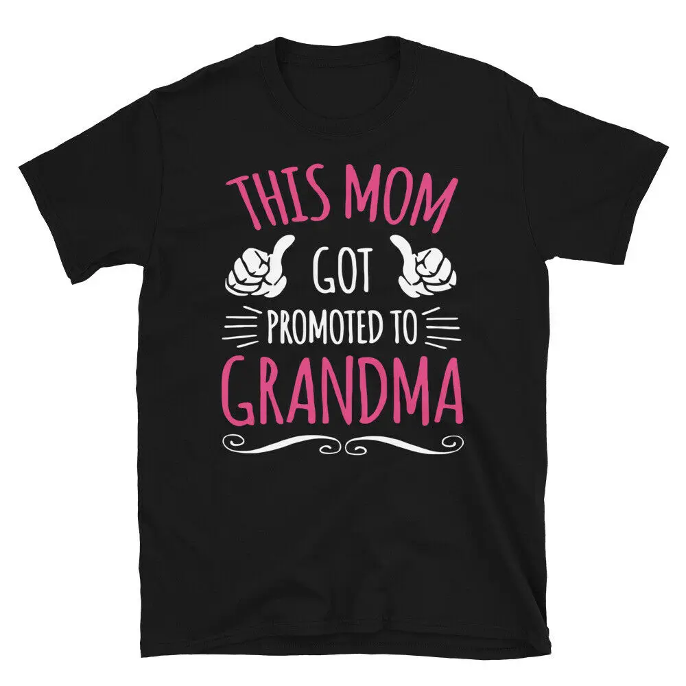

Promoted To Grandma Funny Cute Grandma Mom Humor T-Shirt Men's T-shirt