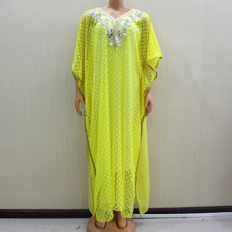 2020 модное дизайнерское красивое желтое кружевное платье с аппликацией и