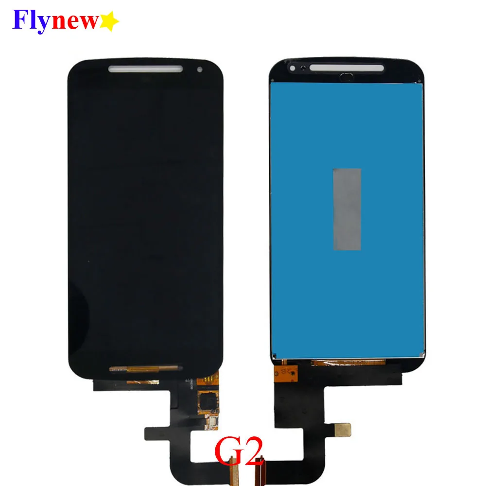 ЖК экран для Motorola MOTO G2 lcd XT1063 XT1064 XT1068 XT1069 дисплей сенсорный Ecran сборка Рамка Замена