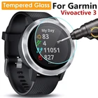 2 шт. прозрачное закаленное стекло для Garmin Vivoactive 3 Защита для экрана прозрачная стеклянная защита для экрана прозрачная устойчивая к царапинам