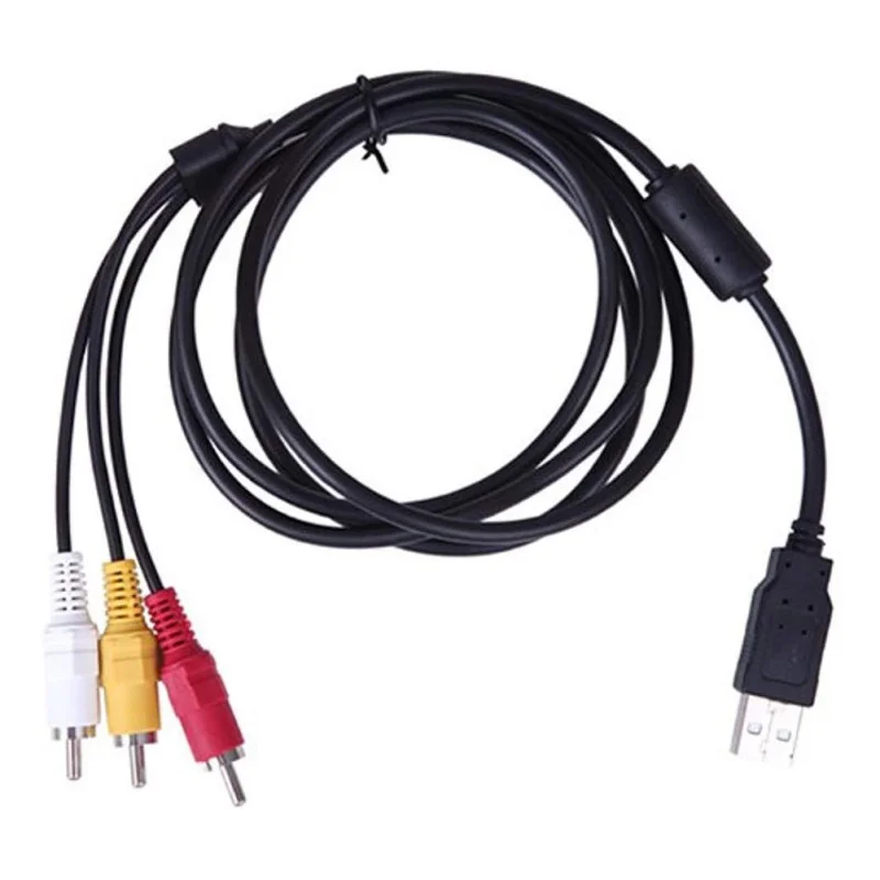 Многофункциональный адаптер RCA-USB аудио/видео A/V для ТВ/ПК USB 3 0 F/F RCA + | Электроника