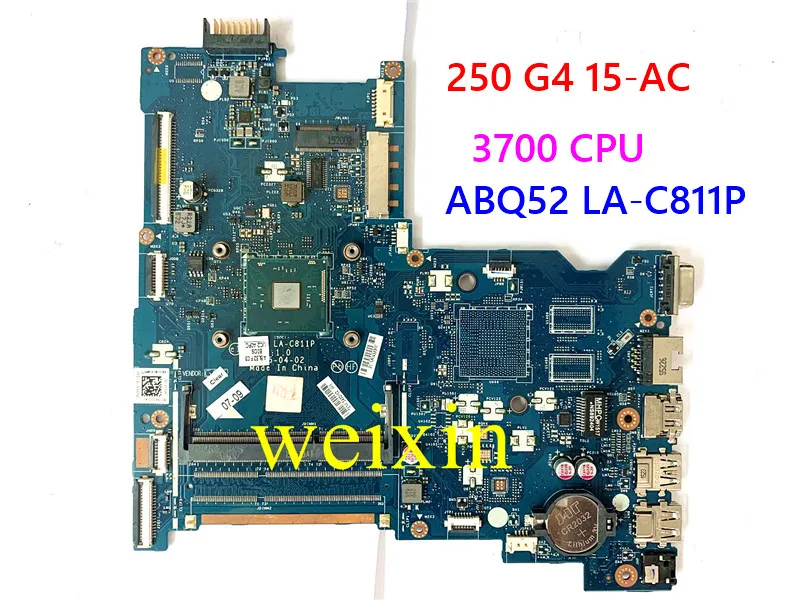 Материнская плата для ноутбука HP Pavilion 250 G4 15 AC с процессором N3700 на плате 816434 601 ABQ52