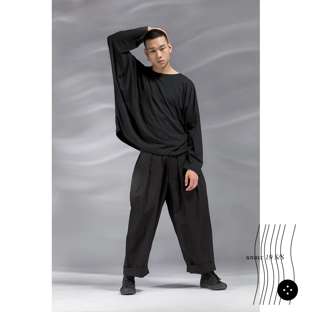 Женская одежда 2019 модная оригинальная трикотажная футболка с длинным рукавом