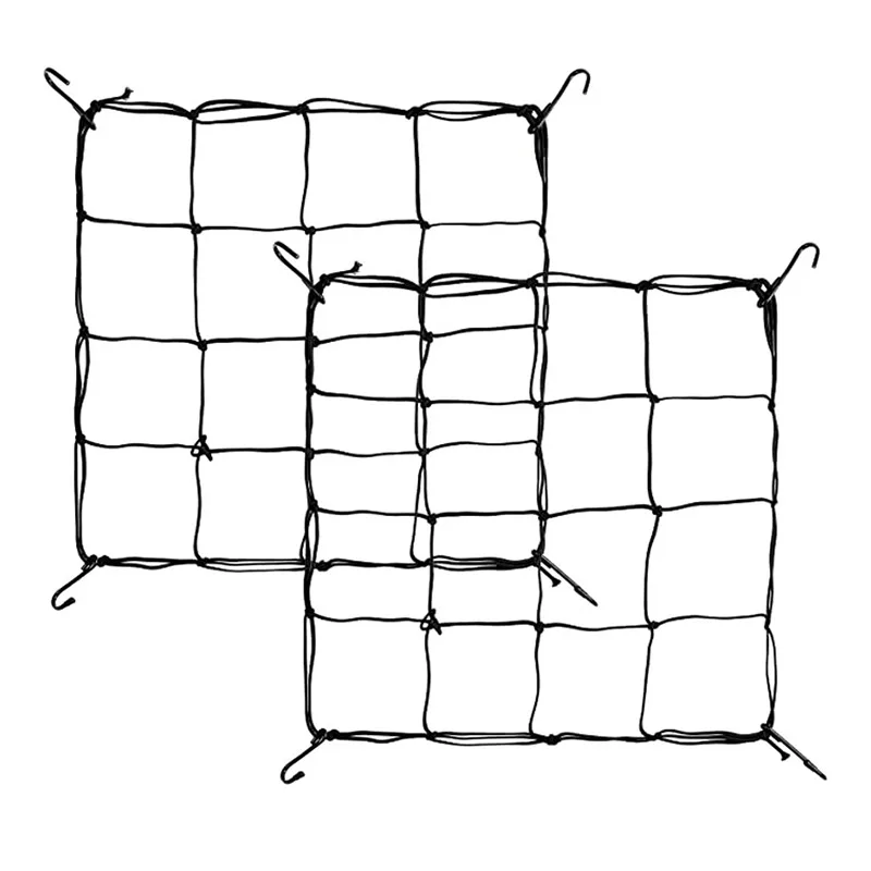 

Flexible Net Trellis 1 Pack Elastic Trellis Netting Flexible Trellis Netting with 4 Hooks for Grow Tents Fruit Promotion
