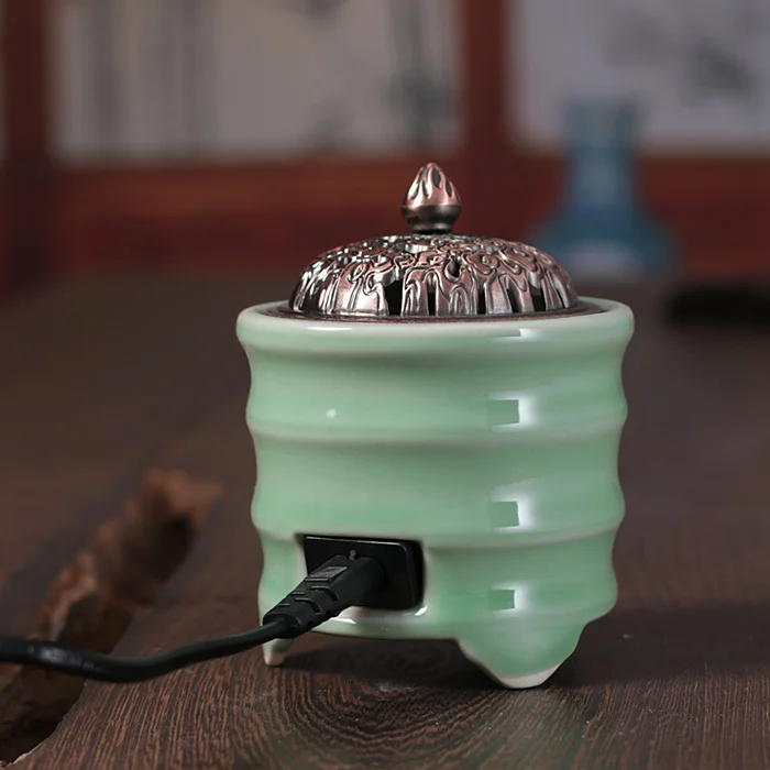 Обратный Ладан эфирное масло Керамика курильница электрическая горелка ладана