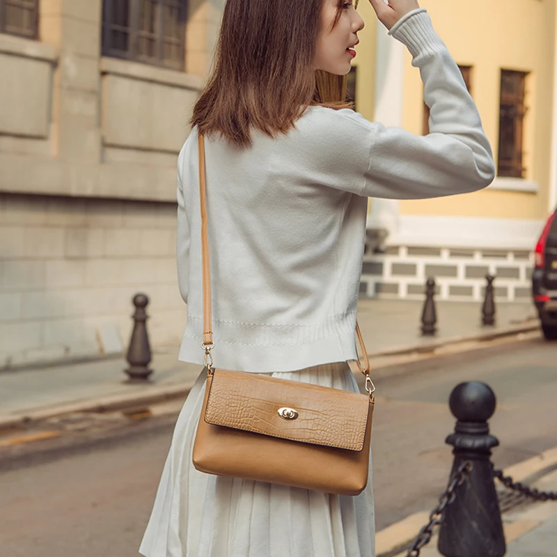 

Fashion Women Shoulder Bag Designer Handbag Leather Women's Crossbody Messenger Bags Ladies Purse Female Flap Bolsa