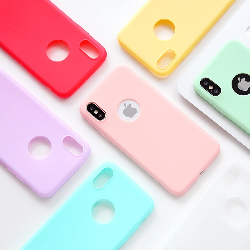 Ультратонкий Мягкий чехол из ТПУ для iphone 11 Pro 11Pro XS Max X XR 10 7 8 6 S Plus 5 5S SE силиконовый