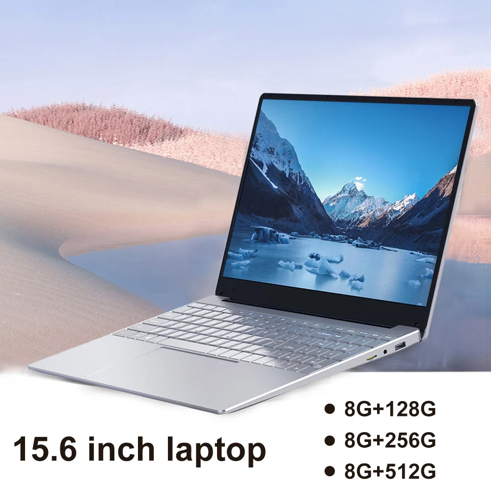

PiPO 15.6 Inch Laptop Windows 10 Intel J4125 Quad Core 2.50 GHz 1920x1080 HD 8GB RAM 128GB/256GB/512GB SSD Notebook