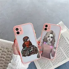 Strange Things Phone Cases Matte Transparent for iPhone 7 8 11 12 s mini pro X XS XR MAX Plus cover funda