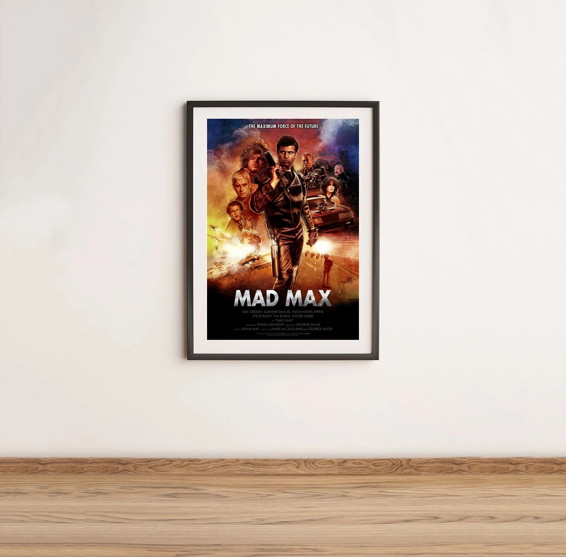 Безумный Макс постер фильма настенная живопись украшение дома (без рамки)