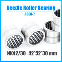 nk4230 bearing 425230 mm 5pc abec 7 solid collar needle roller bearings without inner ring nk4230 nk4230 bearing