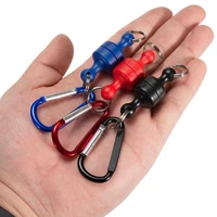 magnet buckle outdoor fishing mountaineeri fly fishing magnetic net quick release lanyard clip land connector 1 pcs