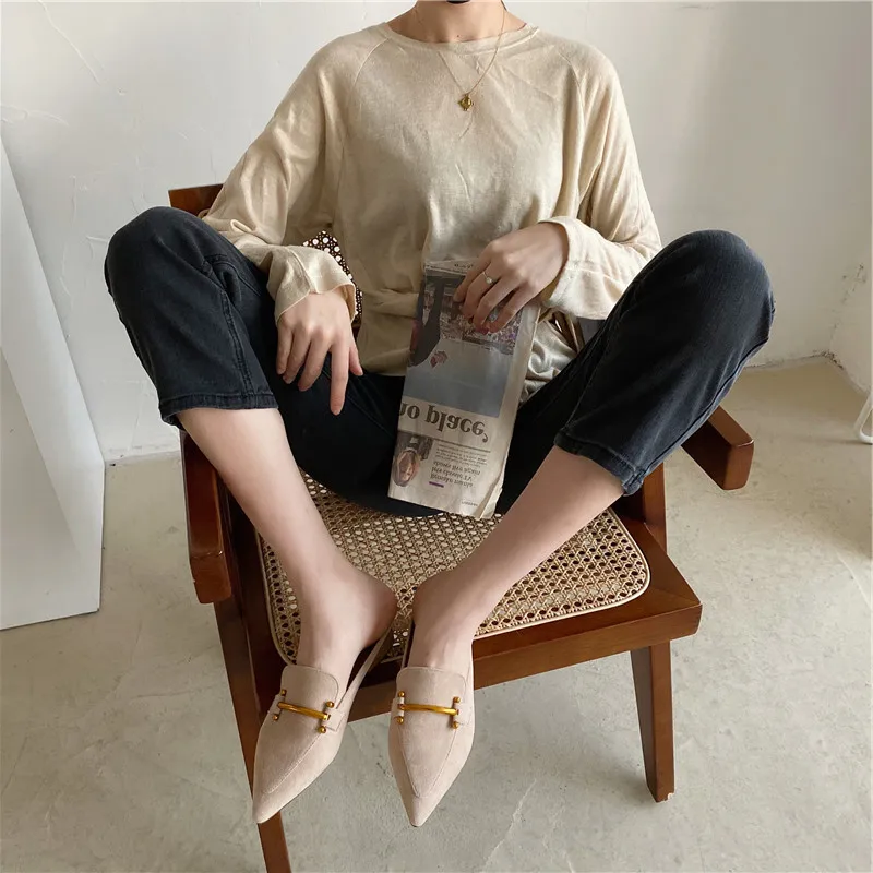 2020 г. летние модные женские шлепанцы дизайнерские туфли без задника черные