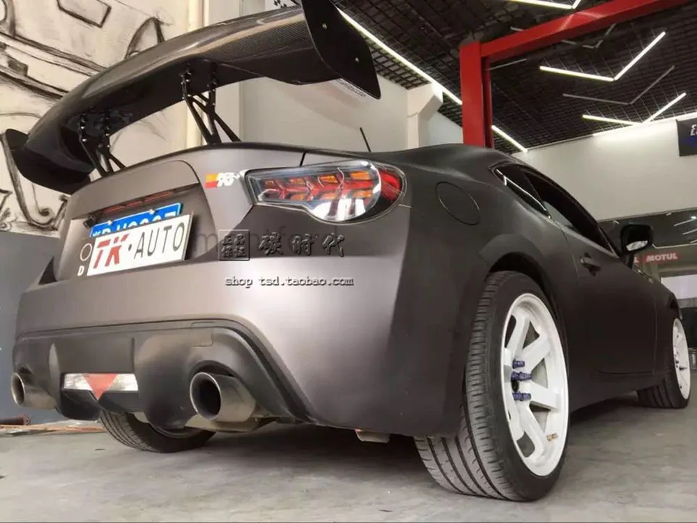 

Car Styling Carbon Fiber Rear Lip Spoiler Wing Fit For Subaru BRZ Toyota 86 GT86 2012-2016