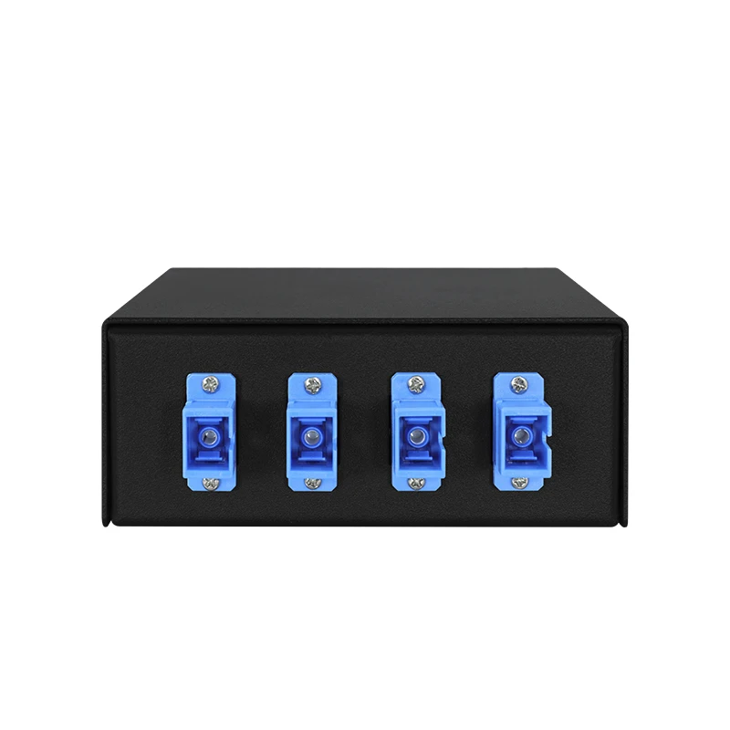 4-портовая оптоволоконная коммутационная панель UPC/APC Настольная волоконная