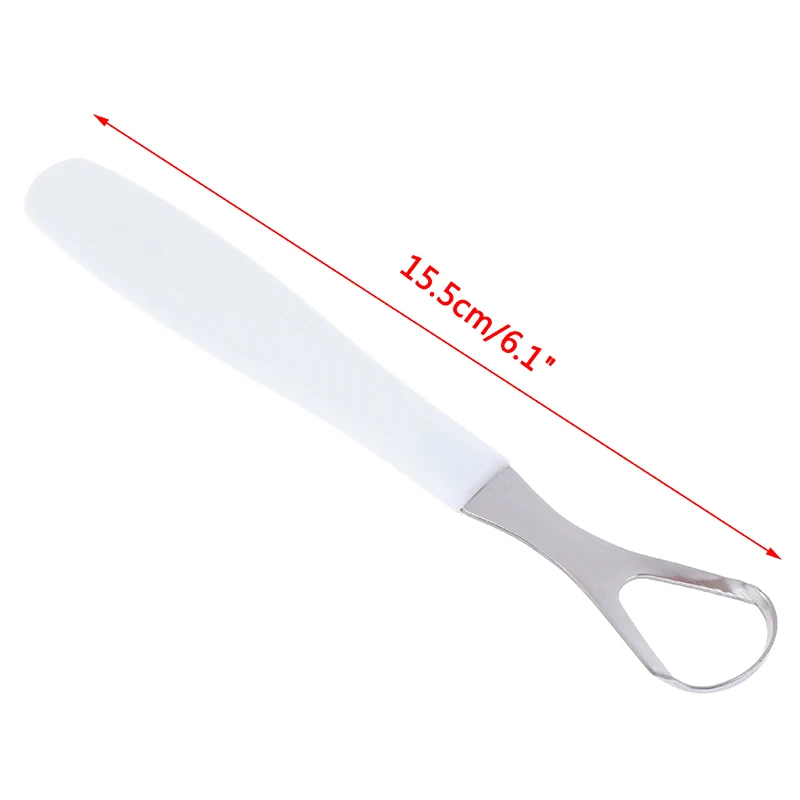 1 шт. скребок для чистки языка щетка полости рта нержавеющая сталь гигиеническая