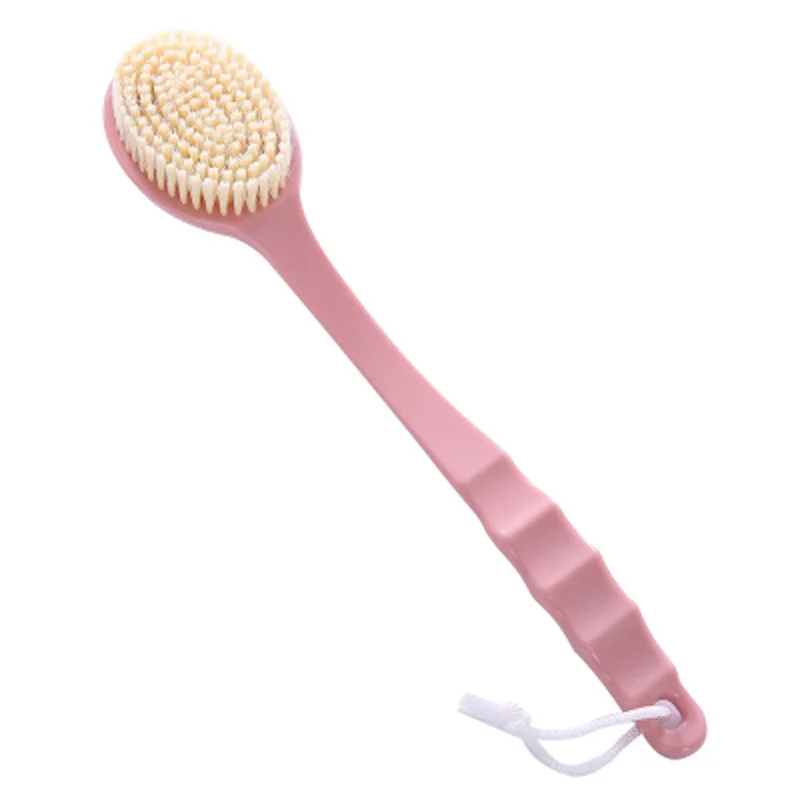 

Bath Brush Long Handle Scrubber Skin Massage Brush Bath Body Brush For Back Exfoliation Brushes Bathroom Accessories Tools Spa