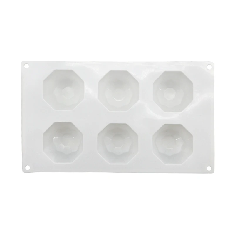 3D драгоценный камень силиконовая форма для торта выпечки желе формы пуддинга