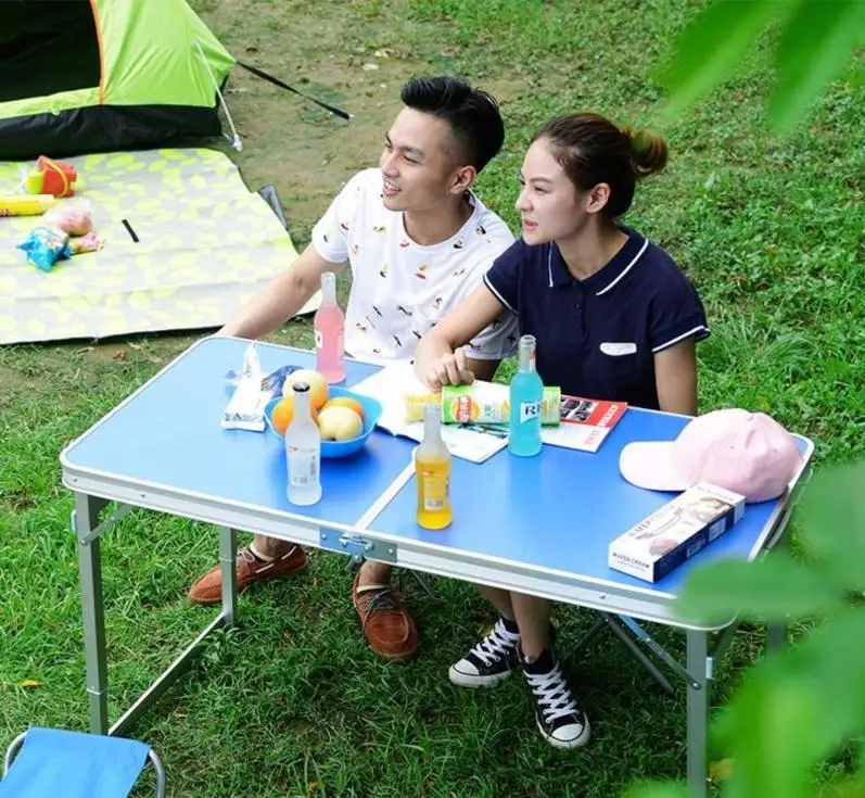 

Retractable Outdoor Small Table Folding Dining Table Short Household Snack Table Simple Lifting Car Floor with Stool
