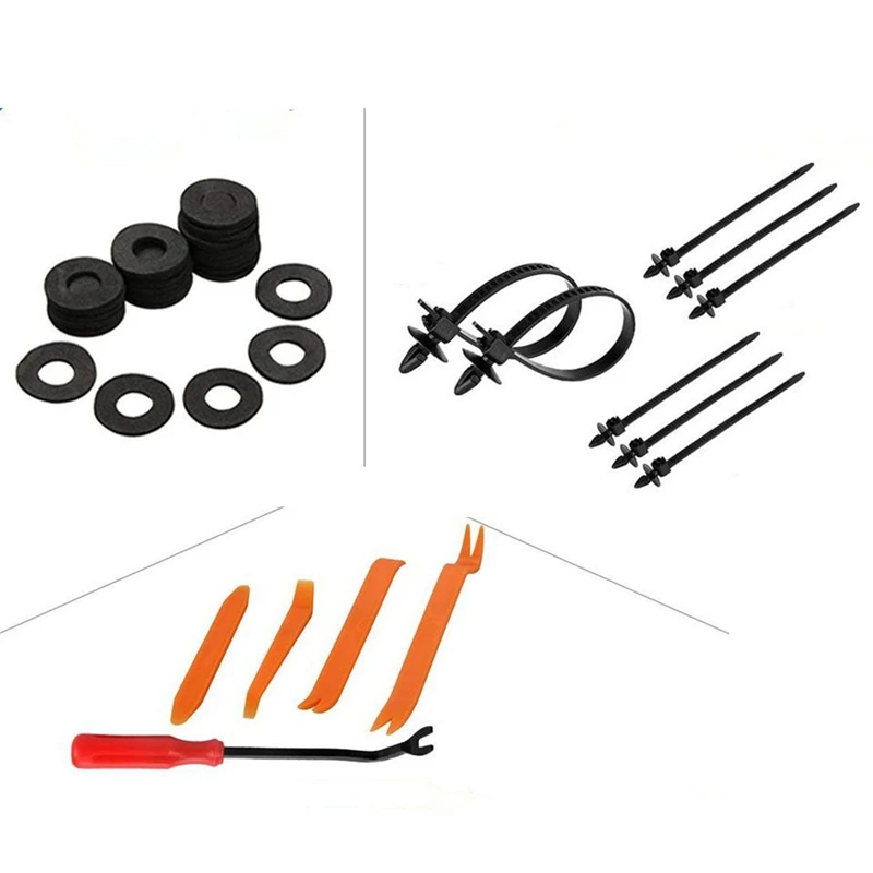 

HOT-448 Pcs Auto Fastener Clip Mixed Car Body Push Retainer Pin Rivet Bumper Door Trim Panel Retainer Fastener Tools Kit Set