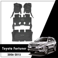 for toyota fortuner 2015 2014 2013 2012 2011 2010 2009 2008 2007 2006 7 seats car floor mats auto accessories carpets styling
