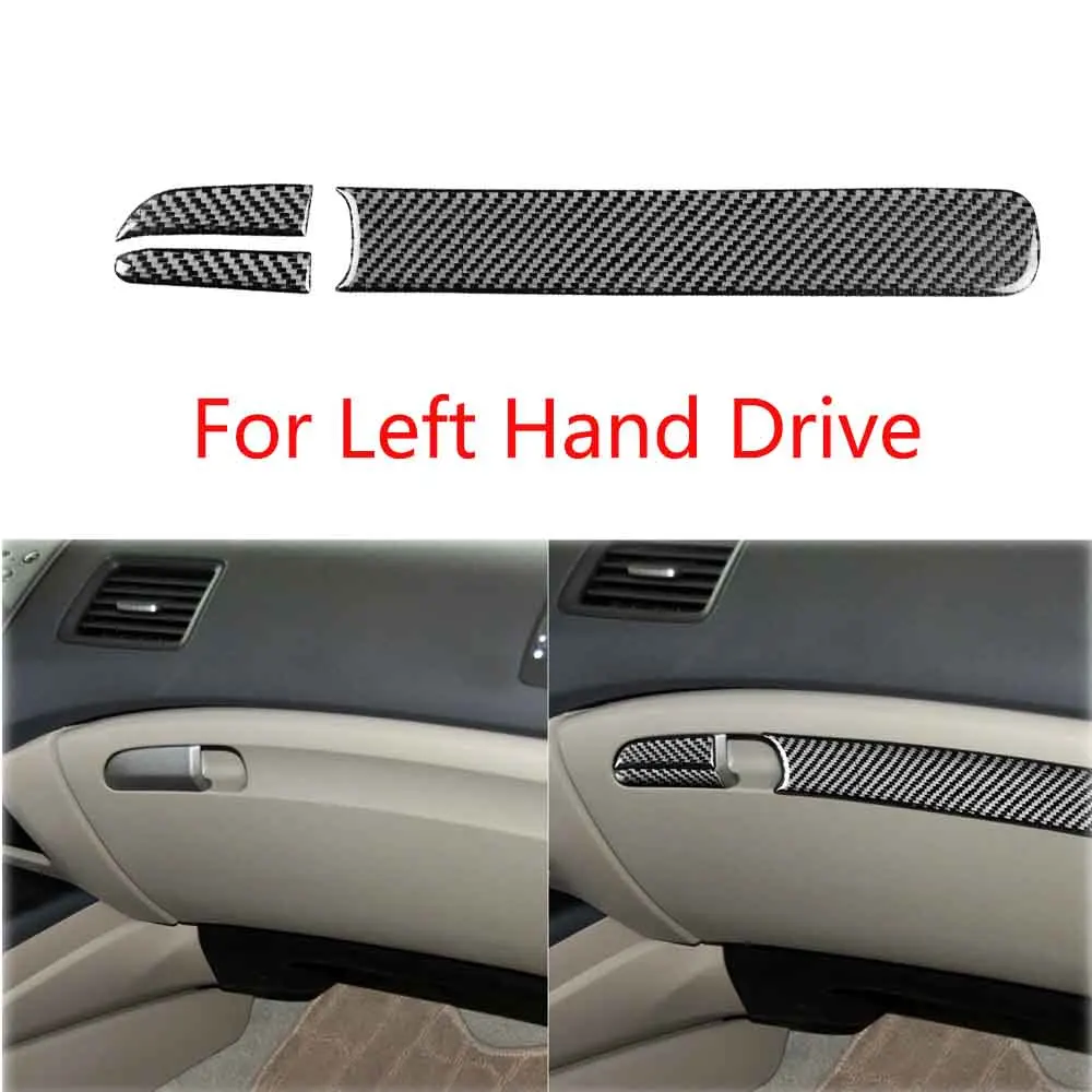 

Коробка для хранения из углеродного волокна для Honda Civic 8, 06-11, LHD