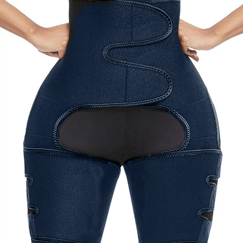 Женский эластичный тренажер для упражнений на бедрах с поддержкой талии пояс