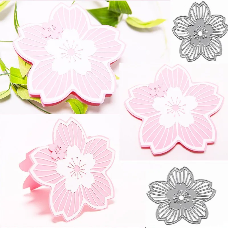 

Grite 2019 New Lotus Flower Frame Metal Steel Cutting Dies Stencils for Making Scrapbooking DIY Album Paper Cards Embossing Dies
